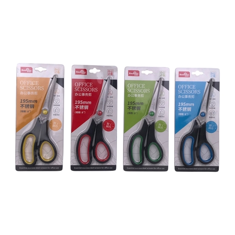 Kéo ZJH-9008 195mm, kéo cắt giấy, kéo văn phòng, văn phòng phẩm (12)