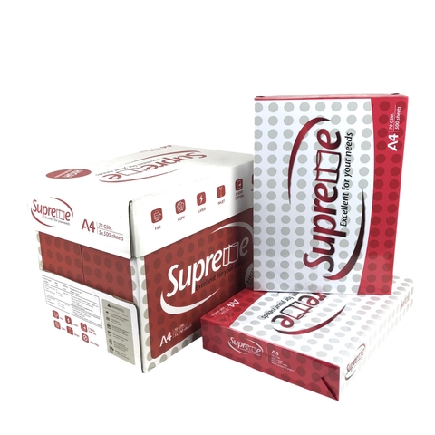 Giấy Supreme 210x297mm 70gsm A4