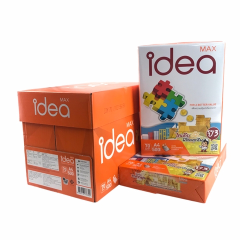 Giấy Idea 210x297mm 70gsm / 80gsm A4