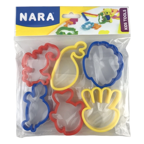 Bộ khuôn nặn Nara Mo-Seaworld 6 món