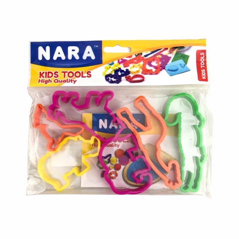 Bộ khuôn đất nặn Nara MO-ZOO / MO-GARDEN