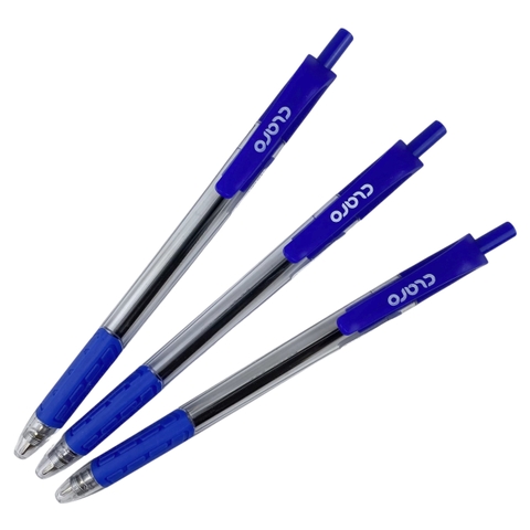 Bút bi Claro Trion Grip RT CL-4070 0.7mm xanh (12)