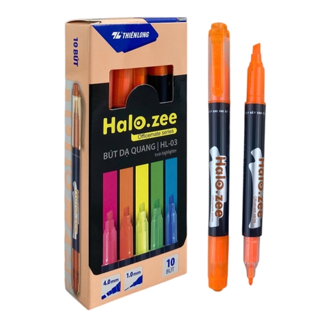 Bút dạ quang TL HL-03 cam, bút high light, viết nhớ dòng (10/720)