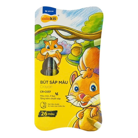 Bút sáp màu TL Colokit CR-C037 26 màu (60)