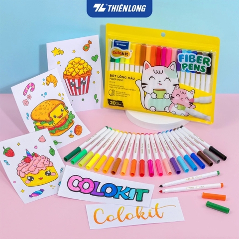 Bút lông màu TL Colokit FP-C03 20 màu (100)