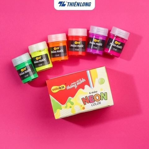 Màu nước TL Colokit WACO-C011 6 màu neon (60)