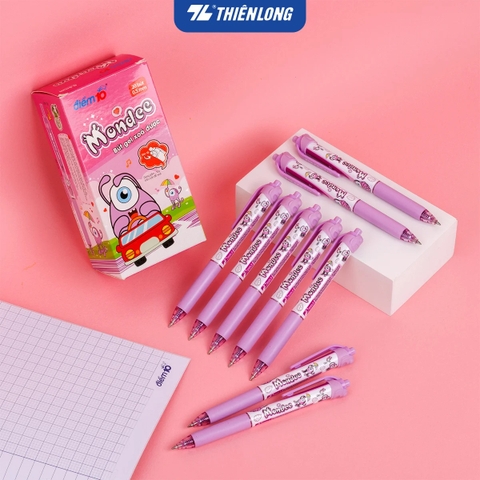 Bút gel xóa được TL Điểm 10 TP-GelE003 tím (20)