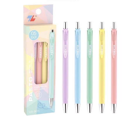 Bút bi TL Flexoffice Pazto Gel-B015 xanh dương (5)