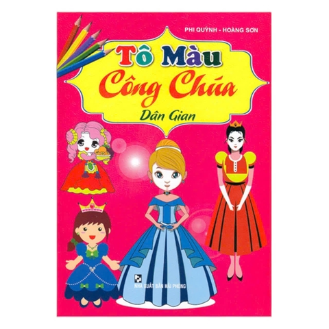 Tô màu công chúa Dân gian