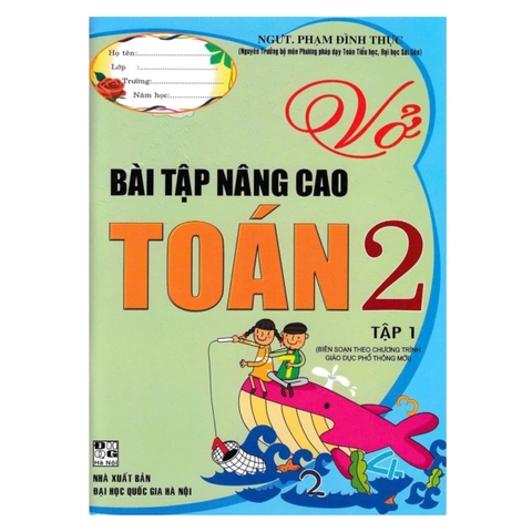 Vở bài tập nâng cao Tóan Lớp 2 tập 1