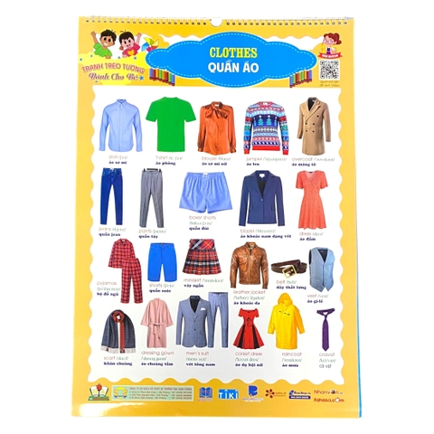 Học Tiếng Anh qua hình ảnh - Quần áo