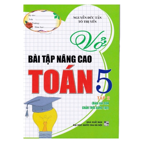 Vở bài tập nâng cao Toán Lớp 5 tập 2