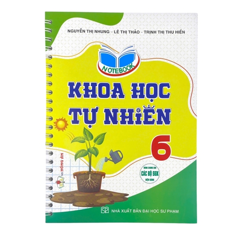 Notebook Khoa học tự nhiên Lớp 6