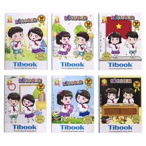 Tập TT Bé Ngoan 96 trang 120gsm 4 ô ly (5/100)