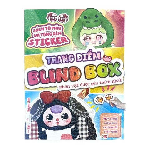 Sách Trang điểm Blind Box: nhân vật được yêu thích
