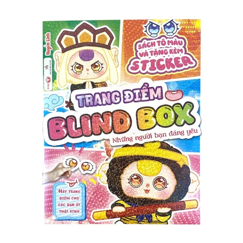 Sách Trang điểm Blind Box: những người bạn đáng yêu
