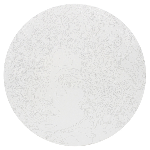 Tranh tô màu số hoá gỗ Colormate Pretty Girl PG30cm