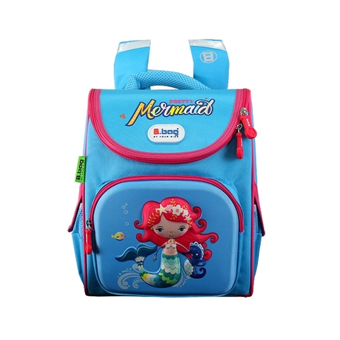Balo chống gù B.bag Mermaid B-12-108 xanh nhạt