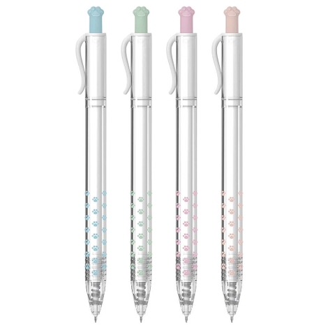 Bút gel Bitex G17 xanh dương 0.5mm, bút mực nước, viết bi nước (36)