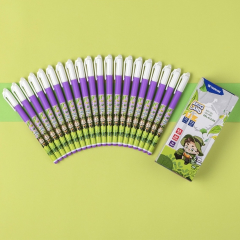 Bút gel TL Gel-012/AK tím (20/960)