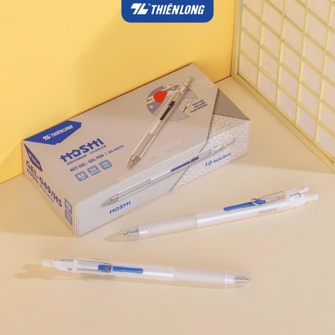 Bút gel TL Hoshi GeL-049/HS xanh (10)
