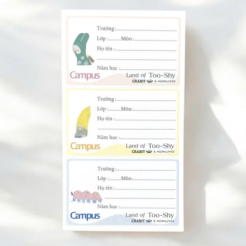 Nhãn tên Campus NT-18LTS-01