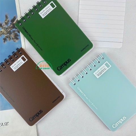 Sổ lò xo Campus RN-A7L160EC-G 7.4x10.5cm 70gsm A7