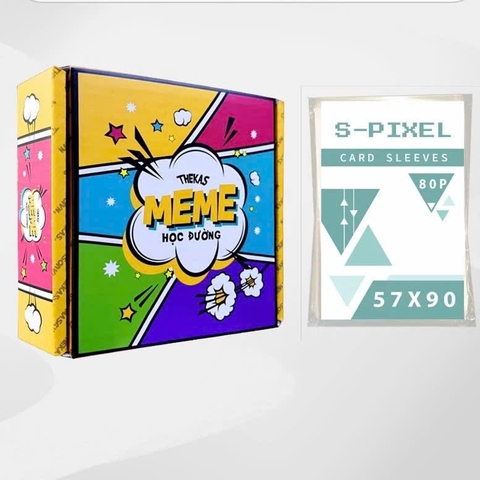Bộ bài The Kas Meme học đường 120 lá