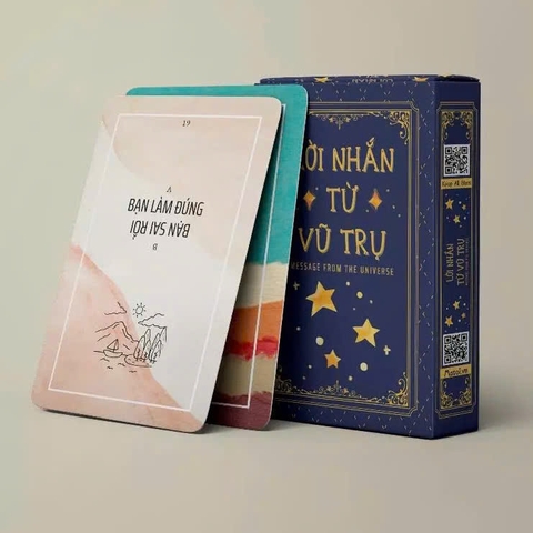 Bộ bài The Kas Lời nhắn từ vũ trụ ver Xanh