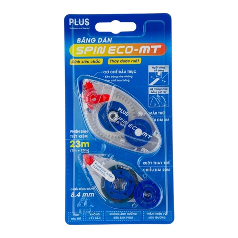 Băng keo 2 mặt Plus 8.4mmx23m 120-V009 (10)