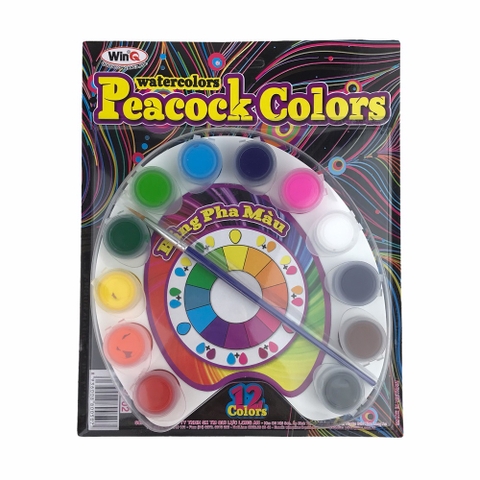 Màu nước Win W-02 con công 12 màu (40)