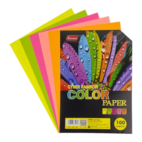 Giấy pho màu dạ quang PGrand TMG-8406 210x297mm 75gsm A4