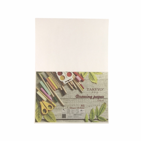 Giấy vẽ Takeyo TMG 8734 210x297mm 160gsm 20 tờ A4 (20)