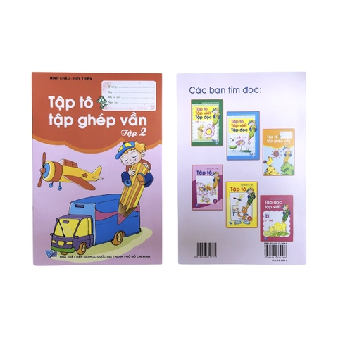 Tập tô tập ghép vần tập 2