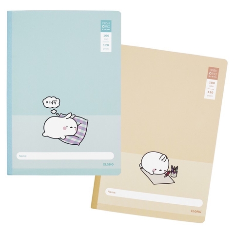 Sổ KLong 813 17.5x25cm 120 trang 100gsm caro may dán gáy (5/70)