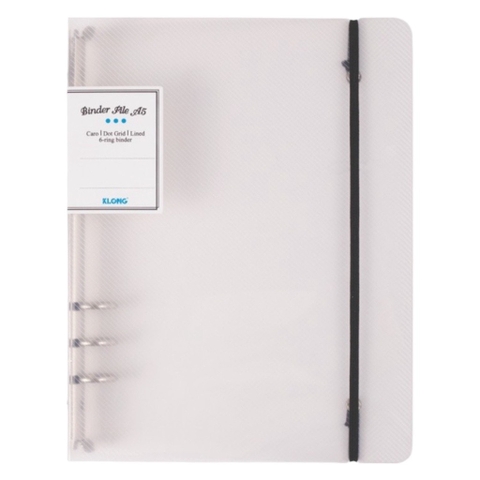 Bìa còng sắt KLong 993 6 chấu 3cm A5 (30)