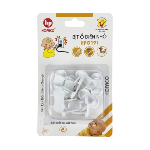 Bịt ổ điện nhỏ Hofaco HPG191 (10)