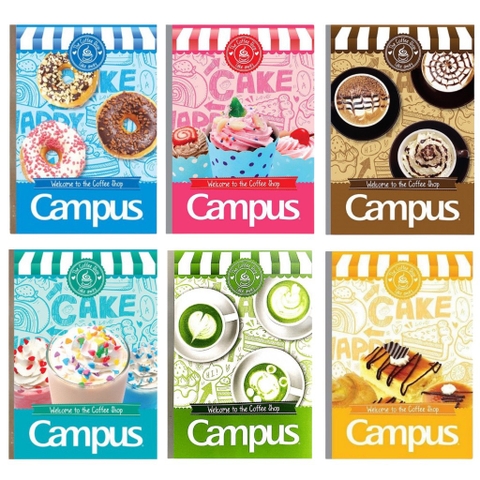Tập Campus Coffee Shop 96 trang 70gsm 4 ly ngang (10/120)