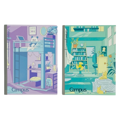 Tập Campus Studying Room 96 trang 70gsm 4 ly ngang (10/120)