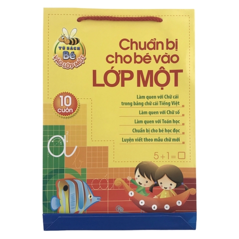 Combo Chuẩn bị cho bé vào lớp một (10)