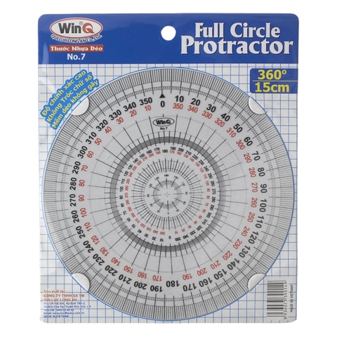 Thước đo độ Win No.7 360 độ (10/50)