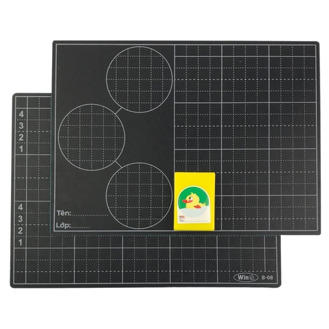 Bảng tách gộp Win B-08 4 ô ly đen(10/100)