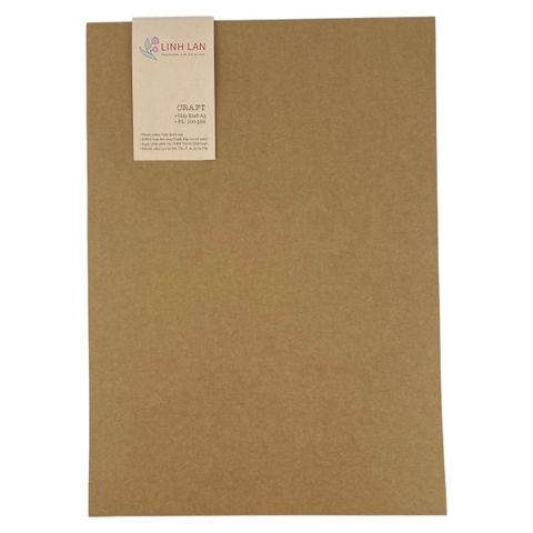 Giấy Kraft LL GKA3-200 297x420mm 200gsm 8 tờ A3