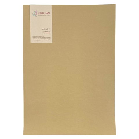 Giấy Kraft LL GKA3-80 297x420mm 80gsm 20 tờ A3