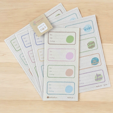 Nhãn tên LL NVA-III 00124