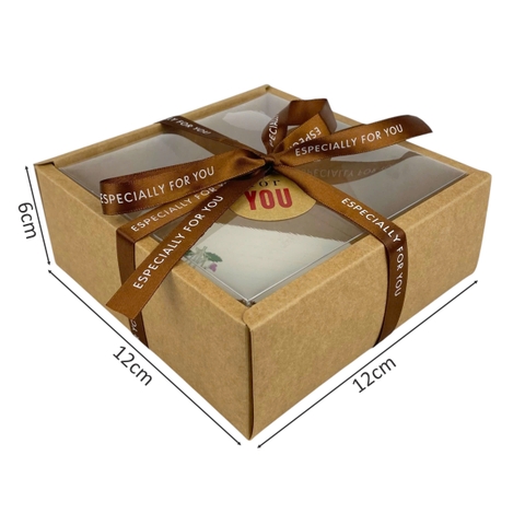 Hộp xếp kính kraft LL vuông