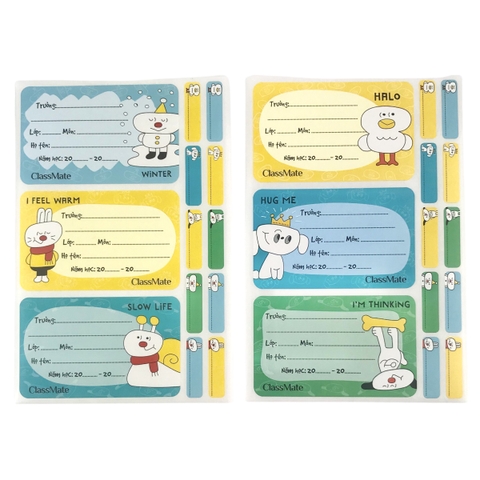 Nhãn tên ClassMate Halo CL-NT229 (50)