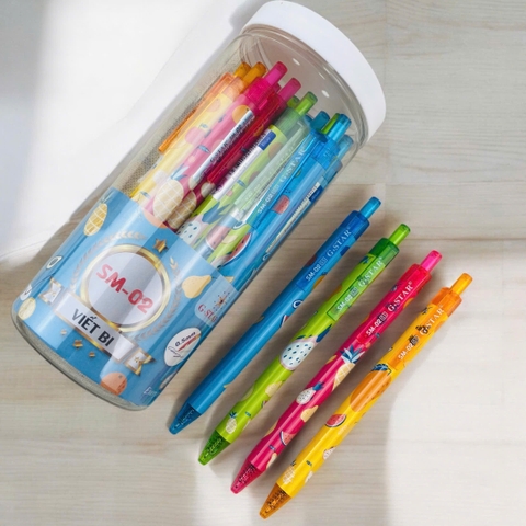 Bút bi Gstar SM-02 0.5mm xanh (20)