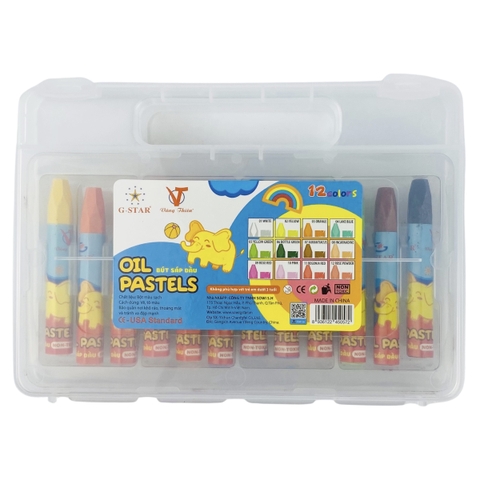 Bút sáp màu Gstar VT-412N 12 màu