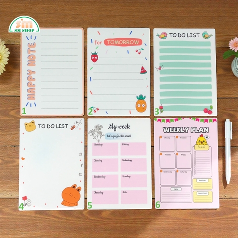 Bảng ghi chú màng mica 0.5mm in PP 1 mặt A4 dán keo